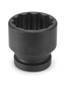 Grey Pneumatic 1-1/2" Drive x 90mm Standard - 12 Point Socket