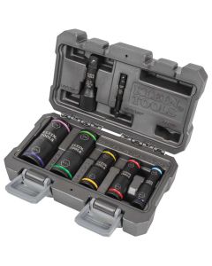 KLE66066 image(0) - Klein Tools 2-in-1 Impact Socket, 6-Point, 1-1/8 and 15/16-Inch