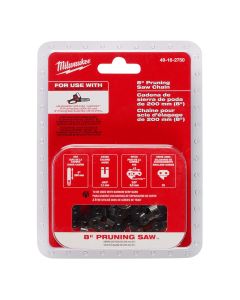 Milwaukee Tool 8" Pruning Saw Chain