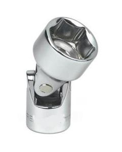 KDT80342 image(0) - GearWrench 3/8 Inch Drive 6 Point Metric Flex Socket 19mm