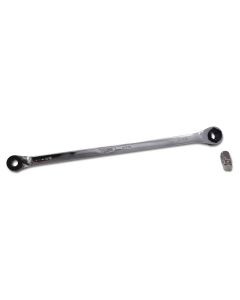 VIMHBR8 image(1) - VIM Tools 8 Inch Hex Bit Ratchet, 10/4 Inch And 5/16 Inch Hex with 1/4 Inch Square Drive Insert