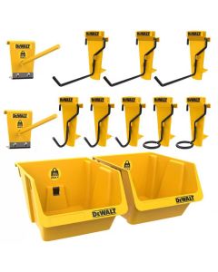 DWTDWST086502 image(0) - DeWalt TOUGHSYSTEM 2.0 DXL Workshop Storage Accessory Kit - 12-Piece