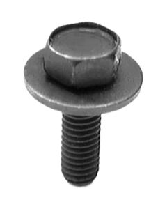 AUVECO AP12067 Hex Head Sems Body Bolt, M6 - 1 Screw x 20 mm L x 10 mm Across Flats, Phosphate