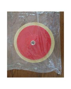 Schlegel 3704 Backing Plate, 7-1/4 in Dia, Hook and Loop Attachment, Plastic Pad, Black
