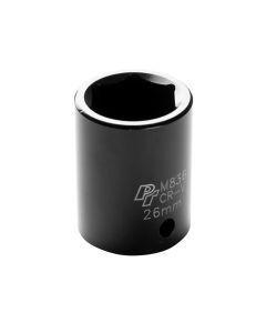 WLMM836 image(0) - Wilmar Corp. / Performance Tool 1/2" Drive 26mm 6pt Impact Socket