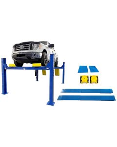 ATEXH-PRO14KCFA-EXT-KIT-FPD image(0) - Atlas Automotive Equipment 14,000 lb Extended 4-Post Lift w/ Alignment Kit Combo