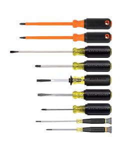 KLE85808 image(0) - Klein Tools All-Purpose Screwdriver Set, 8-Piece