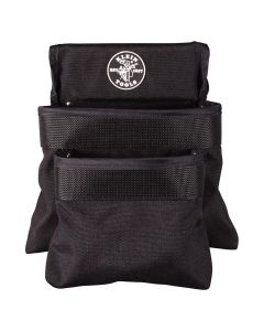 KLE5701 image(0) - Klein Tools Tool Pouch, PowerLine&trade; Series 8-Pocket Tool Pouch, Black Nylon