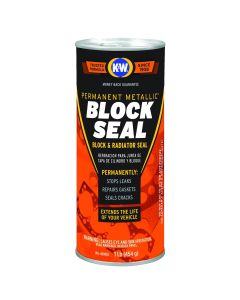 CRC Industries K&W Permanent Metallic Block Seal Head Gasket Repair 1X16OZ