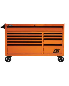 HOMOG04054010 image(1) - Homak Manufacturing 54 in. RS PRO 10-Drawer Roller Cabinet with 24 in. Depth