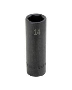 S K Hand Tools SOC 14MM 3/8D IMP 6PT DP