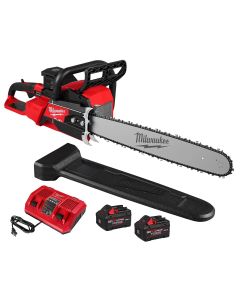 MLW2827-22 image(3) - Milwaukee Tool M18 FUEL 20 Inch Dual Battery Chainsaw Kit