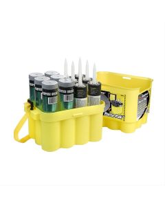 LEGGCB12 image(0) - Legacy Manufacturing Workforce Porta-Pak: 12-Pack Grease and Caulk Tube Storage Box
