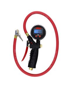 MIL573D image(1) - Milton Industries Digital Inflator Gauge with Ball Foot Air Chuck Clip