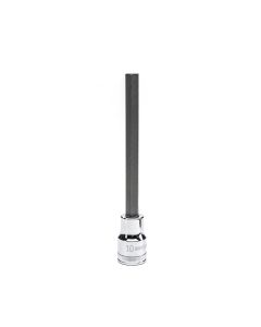 KDT82581 image(0) - GearWrench 1/2 Inch Drive Long Length Hex Bit Metric Socket 10mm