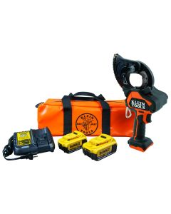 Klein Tools Battery-Operated EHS Closed-Jaw Cutter, 4 Ah