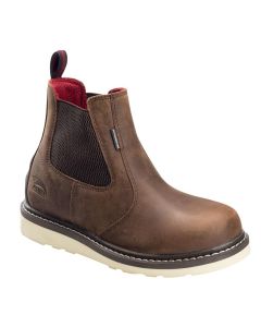FSIA7510-8W image(0) - Avenger Wedge Romeo Series - Men's Boots - Soft Toe - EH|SR|PR - Brown/Black -Size: 8W