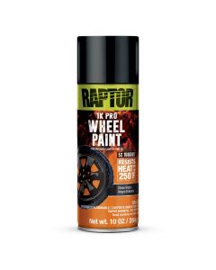 UPO4909 image(0) - U Pol Products RAPTOR 1K Wheel Paint Gloss Black 10oz