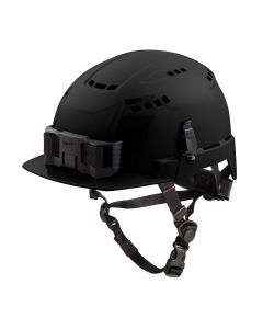 MLW48-73-1330 image(0) - Milwaukee Tool BOLT Black Front Brim Vented Safety Helmet (USA) - Type 2, Class C