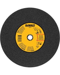 DWTDWA8011 image(0) - DeWalt 14-in. x 7/64-in. x 1-in. General Purpose Chop Saw Wheel-Metal