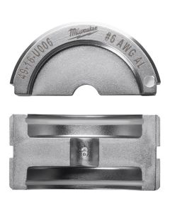 MLW49-16-U006 image(1) - Milwaukee Tool #6 Aluminum U Style Die