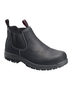 FSIA7111-10.5W image(0) - Avenger Foreman Romeo Series - Men's Mid Top Slip-On Boots - Composite Toe - IC|EH|SR|PR - Black/Black - Size: 10.5W