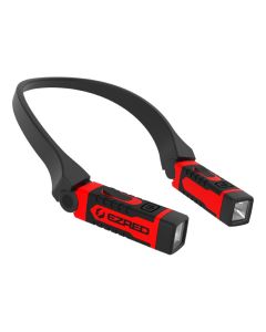 EZRNK15 image(4) - E-Z Red ANYWEAR Rechargeable 300 Lumen Dimmable Neck Light - Red