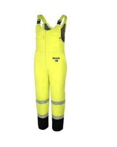 OBRZFJ309-3XL image(0) - Oberon  Safety Overalls - FR/Arc-Rated - PU/Cotton - Hi-Viz Yellow - Size: 3XL