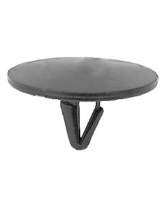 AUVECO AP17975 Single Head Type 2 Hood Insulation Retainer, 1-3/16 in Dia Bottom Head, Nylon, Black