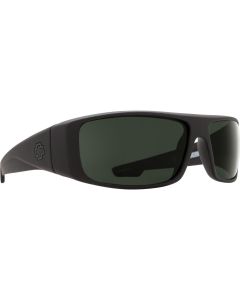 SPY OPTIC INC Logan Sunglasses, Soft Matte Black Frame