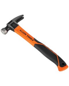 KLEH80816 image(0) - Klein Tools Straight-Claw Hammer, 16-Ounce, 13-Inch