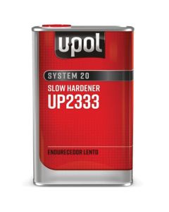 U Pol Products SYSTEM 20 UP2335 National Rule Slow Hardener, 2.5 L Tin, Clear, Liquid, Use With: 2K Primers and Clearcoats