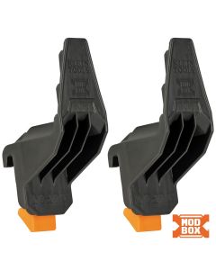 KLE54816MB image(0) - Klein Tools MODbox Multi-Hook Rail Attachment, 2-Pack