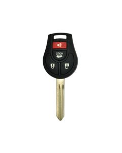 Nitrous Keys Nissan 2003-2018 4-Button Remote Head Key