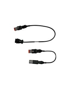 TEX3903918 image(0) - TEXA USA VOLVO PENTA 2 cable (3151/T29A + 8 pin adapter n&deg;16)