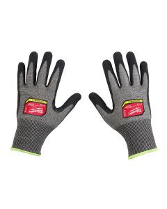 MLW48-73-7032 image(2) - Milwaukee Tool Cut Level 9 High-Dexterity Coated Nitrile Dipped Gloves - L