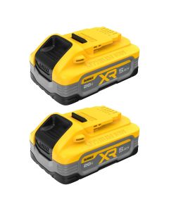 DWTDCBP520-2 image(3) - DeWalt 20V MAX* XR 5Ah Battery (2 pk)