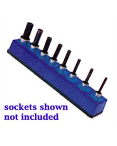 Mechanic's Time Savers SOC HOL 3/8U MAG BLUE NEON