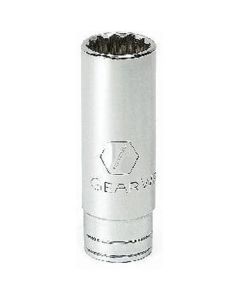 GearWrench 3/8 Inch Drive 12 Point Deep SAE Socket 7/16 Inch