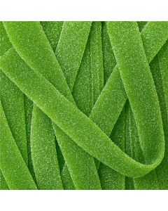 THS735656 image(0) - Tender Heifer Snack Co. Licorice Sour Apple Belts - 10oz
