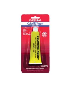 FIB505 image(0) - Fibre glass Evercoat 100505 Color Agent, 1 oz Tube, Yellow, Liquid