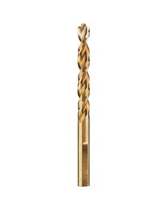 DWTDWA1216 image(0) - DEWALT Drill Bit, Pilot Point, Industrial Cobalt Alloy Steel, 1/4-Inch