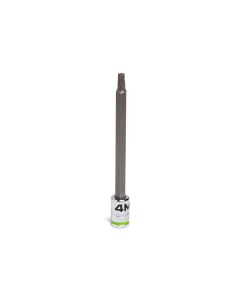 Grip Edge Tools 4mm 1/4" Dr Long RPT Hex bit socket