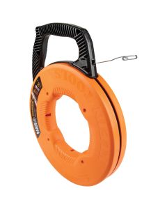 KLE56334 image(0) - Klein Tools Steel Fish Tape, 1/8-Inch x 240-Foot