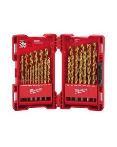 MLW48-89-0012 image(0) - Milwaukee Tool THUNDERBOLT Titanium Drill Bit Set ‐ 29PC