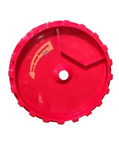 TRX2-582 image(1) - Traxion Accessory Red Spinning Gear Tray for Mesh Flex Work Seat 2-720