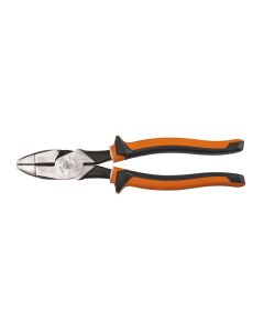 KLE2139NEEINS image(0) - Klein Tools Insulated Pliers, Slim Handle Side Cutters, 9-Inch