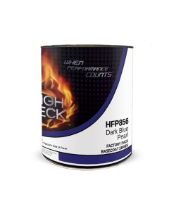 HITHFP856-1 image(0) - High Teck Products HFP856-1 Series HFP National Rule Urethane Basecoat, 1 gal, Dark Blue Pearl, 6.8 lb/gal VOC