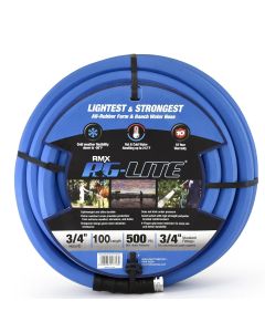 BLBBSAL34100 image(2) - BluBird AG - Lite Rubber Water Hose Assembly 3/4" x 100'