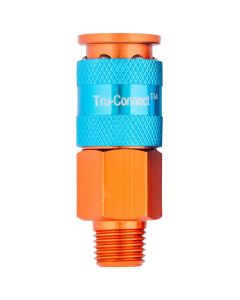 Plews Edelmann 1/4" Orange Coupler